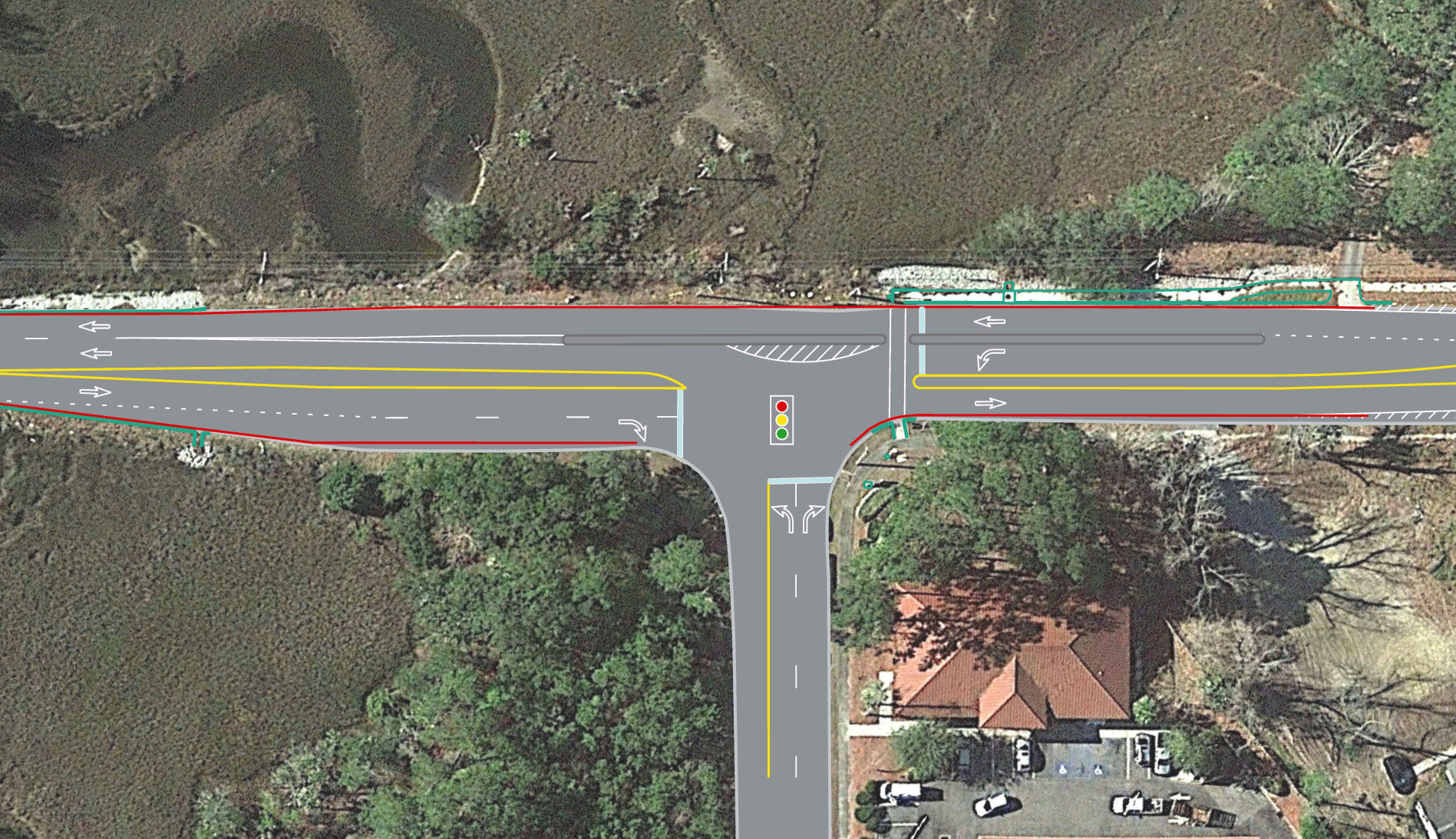 Highway 41 and Joe Rouse intersection